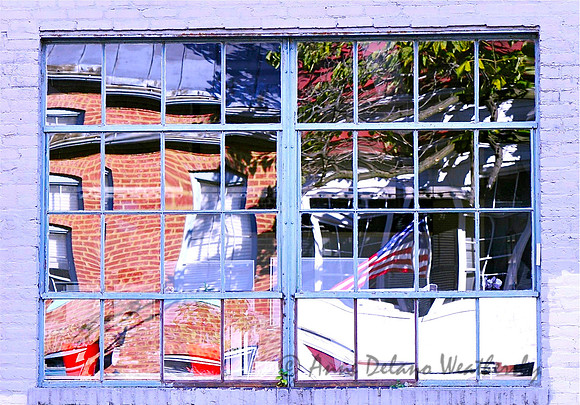 Purple window