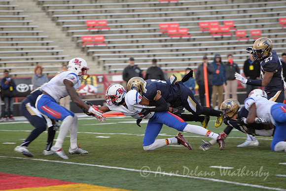 Stretching for the goal line
